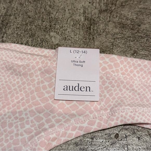 NWT Auden Pair of Two (2) Thong Underware Women's L Large - Picture 2 of 5